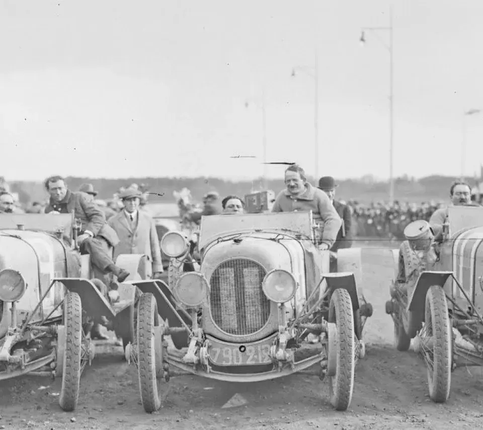 Photo de l'équipe Chenard Walcker, Les Vingt-Quatre heures du Mans, 1923