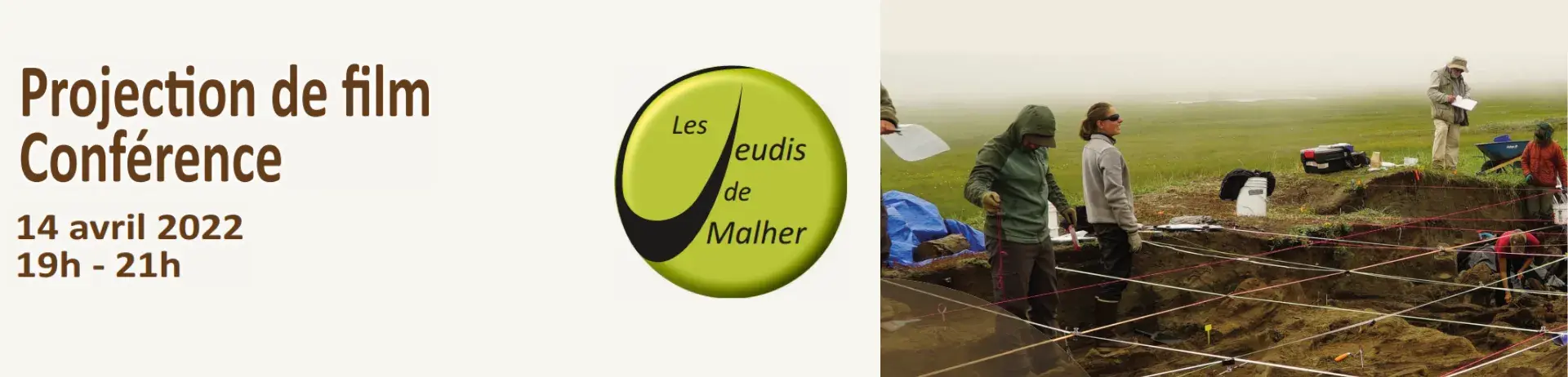 Projection de film Conférence 14 avril 19h-21h