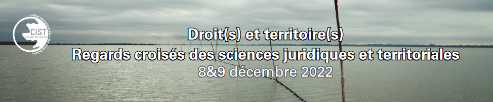 Droit(s) et territoire(s) Regards croisés des sciences juridiques et territoriales