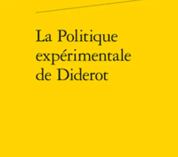 La Politique expérimentale de Diderot