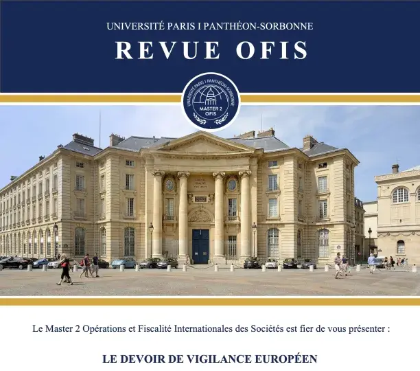 Le devoir de vigilance européen